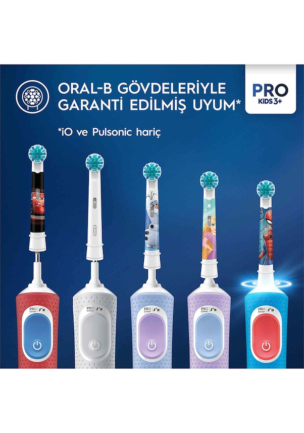 Oral-B  Pro Kids Spiderman 2Li Yedek Başlık