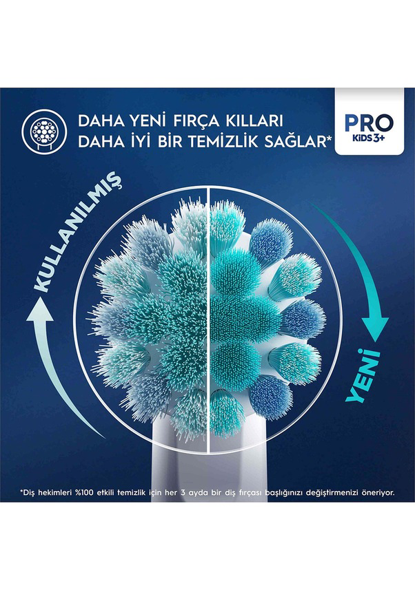 Oral-B  Pro Kids Spiderman 2Li Yedek Başlık
