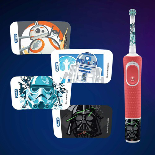 Oral-B Star Wars 3+ Ekstra Yumuşak Şarj Edilebilir Diş Fırçası D1