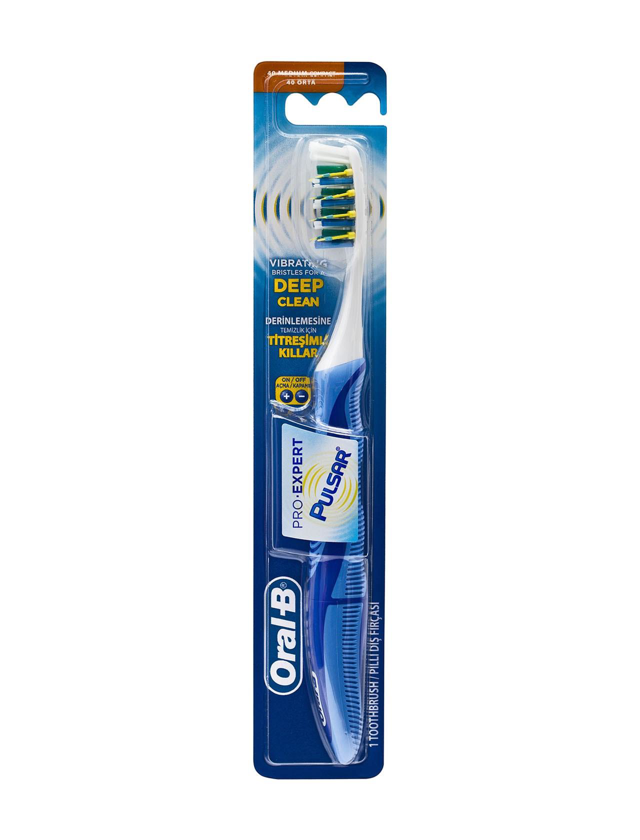 Oral-B Titreşimli Diş Fırçası Pro-Expert Pulsar 40 Orta Pilli