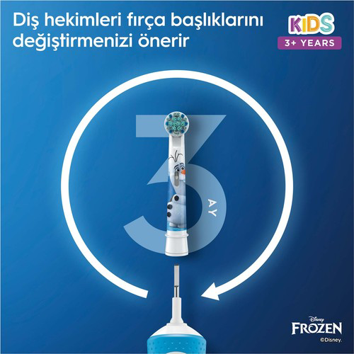 Oral-B Vitality Frozen Şarj Edilebilir Diş Fırçası D100