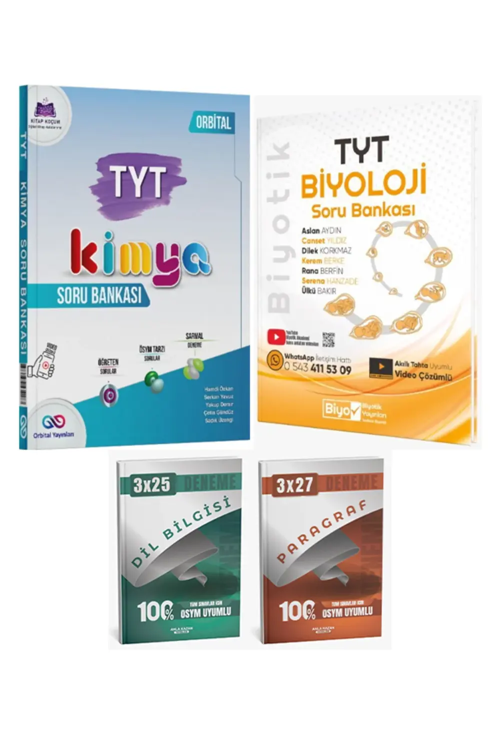 Orbital + Biyotik 2026 TYT Kimya ve Biyoloji Soru + Anla Kazan De