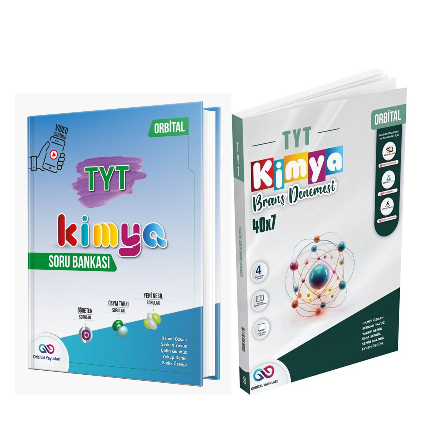 Orbital TYT Kimya Soru Bankası ve Deneme Seti 2 Kitap