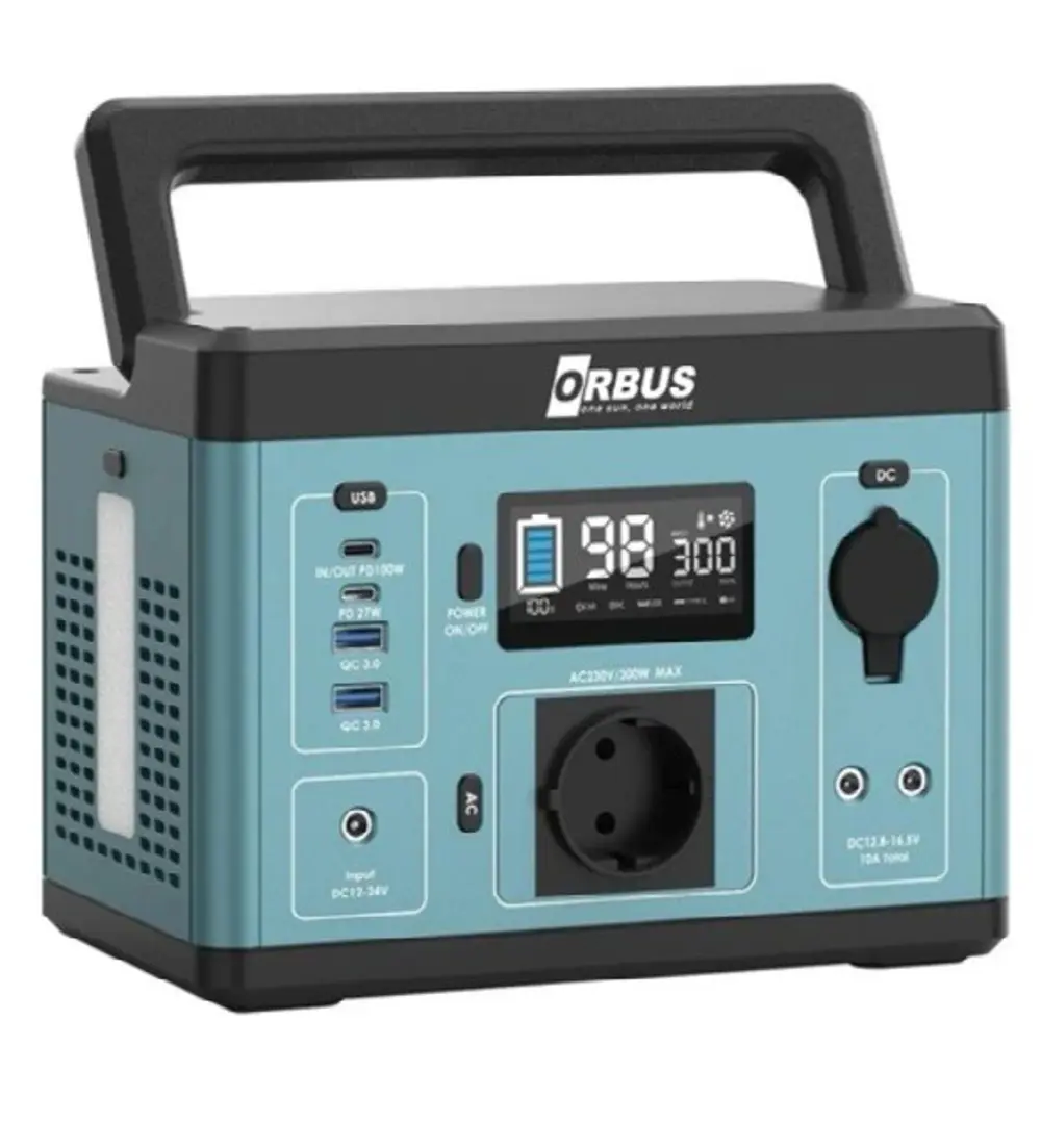 Orbus 300W Power Station Taşınabilir Güç Kaynağı (POWER STATİON) Orbus 300W Power Station Taşınabilir Güç Kaynağı (POWER STATİON)