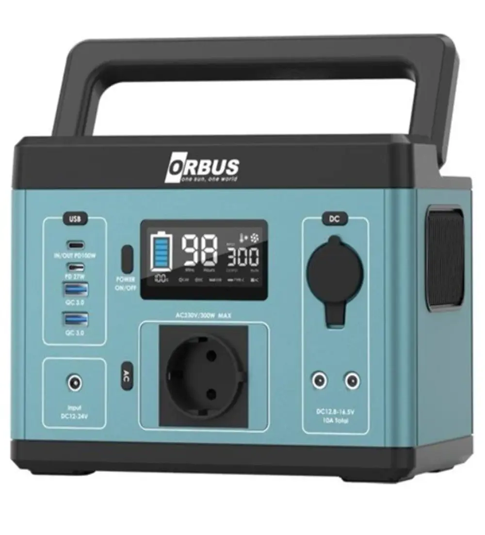 Orbus 300W Power Station Taşınabilir Güç Kaynağı (POWER STATİON) Orbus 300W Power Station Taşınabilir Güç Kaynağı (POWER STATİON)