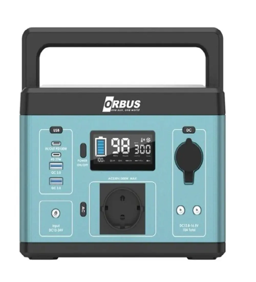 Orbus 300W Power Station Taşınabilir Güç Kaynağı (POWER STATİON) Orbus 300W Power Station Taşınabilir Güç Kaynağı (POWER STATİON)