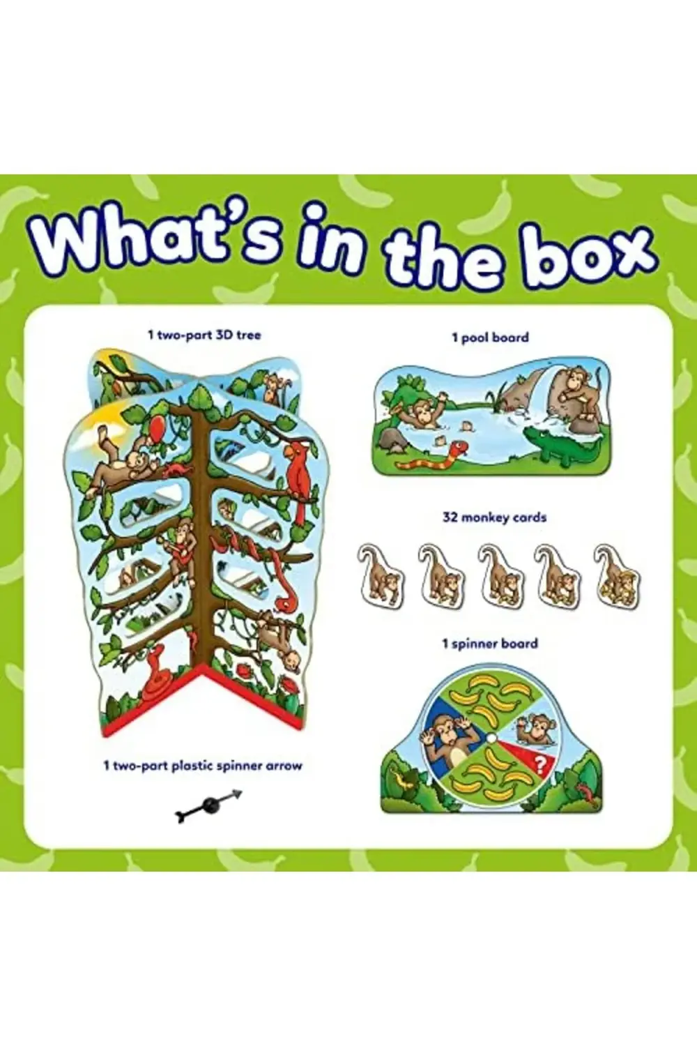 Orchard Toys Cheeky Monkeys, 4-8 Yaş 395519