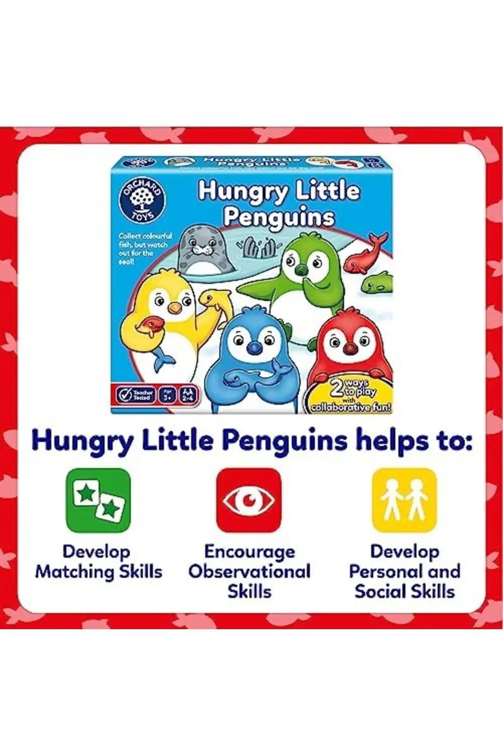 ORCHARD TOYS Hungry Penguins Kutu Oyunu 395519