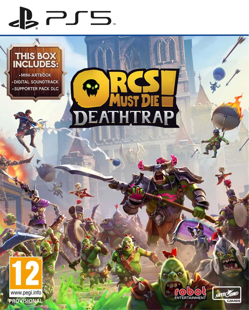 ORCS MUST DİE! DEATHTRAP PS5 OYUN