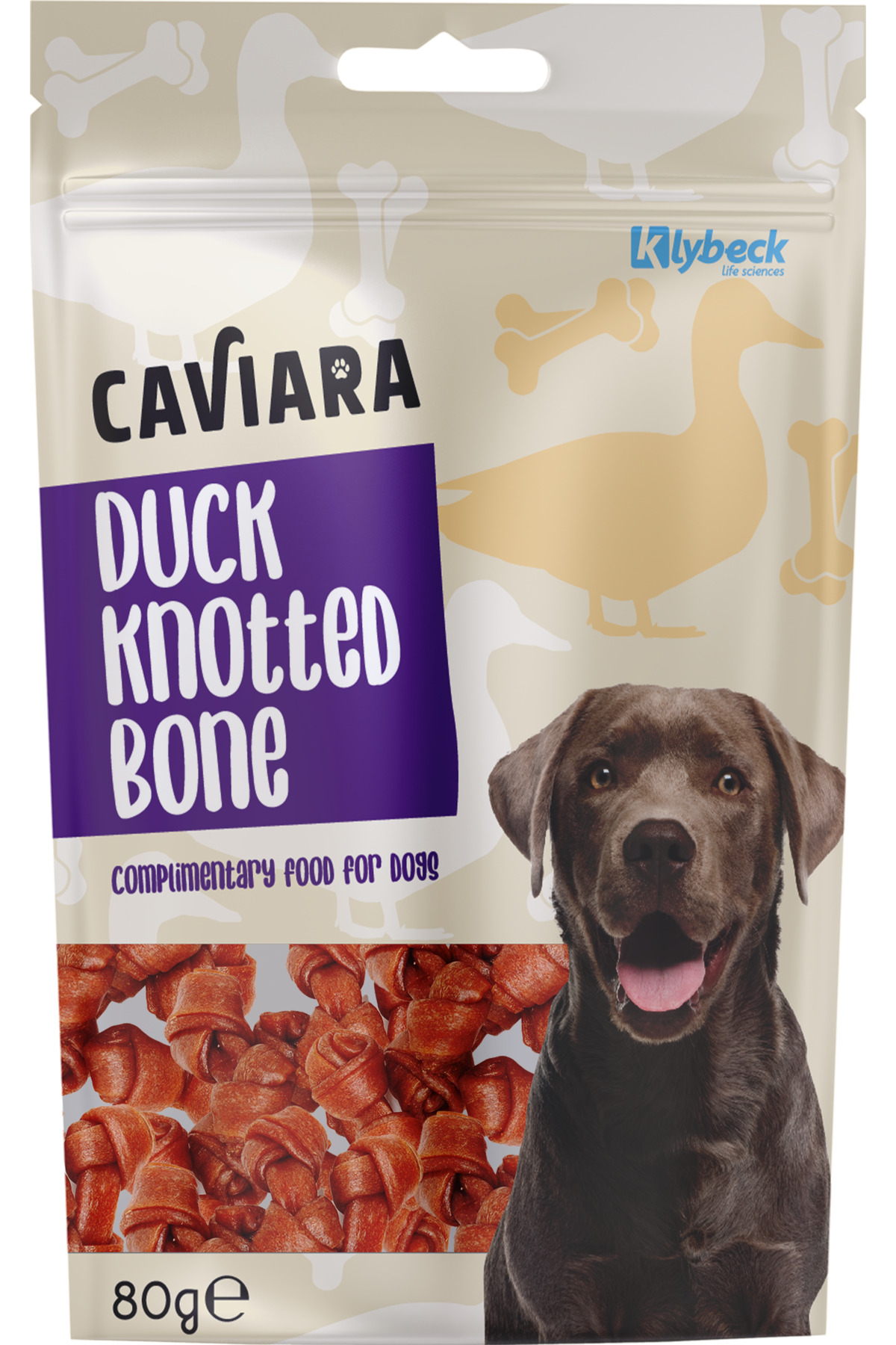 Ördek Etli Düğümlü Çiğneme Kemiği 80 gr
