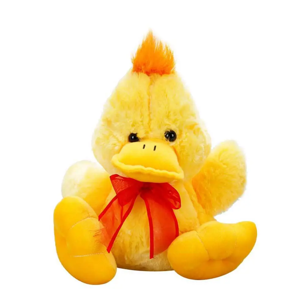 Ördek Peluş 30 cm. - Kırmızı Kurdeleli SUN-1039-1 Ördek Peluş 30 cm. - Kırmızı Kurdeleli SUN-1039-1