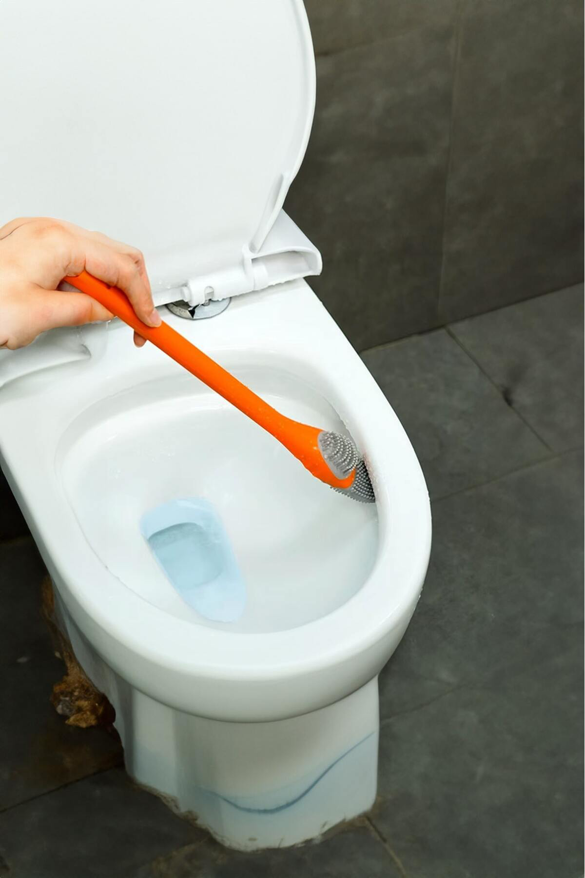 🦆 ÖRDEK TASARIMLI SİLİKON TUVALET VE İNCE DETAY FIRÇASI