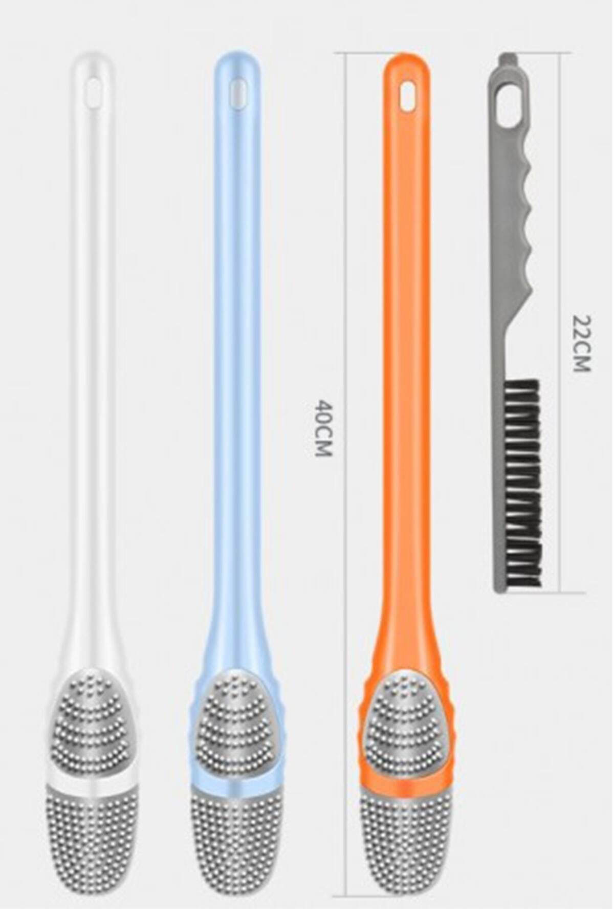 🦆 ÖRDEK TASARIMLI SİLİKON TUVALET VE İNCE DETAY FIRÇASI