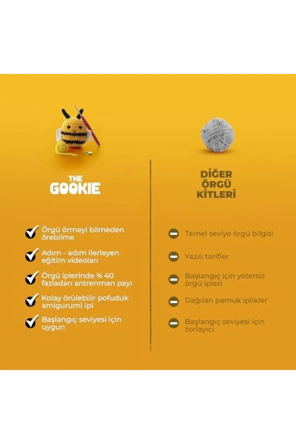 Ördek Tığ Kiti Örgü Seti 1185222