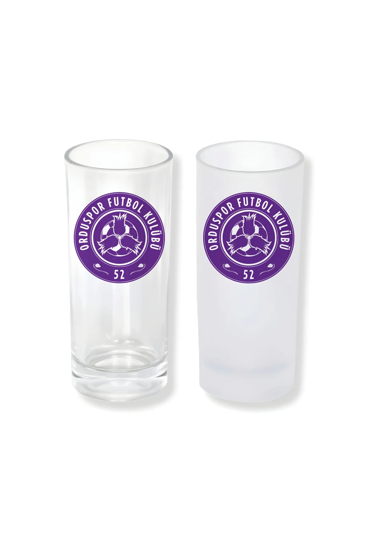 Orduspor Buzlu / Buzsuz Seçenekli Rakı Bardağı – 1 Adet Şık Sunum