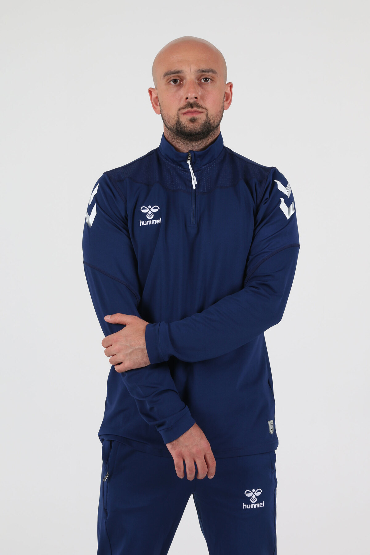 Hummel Oregon Antrenman Eşofman Üstü Lacivert