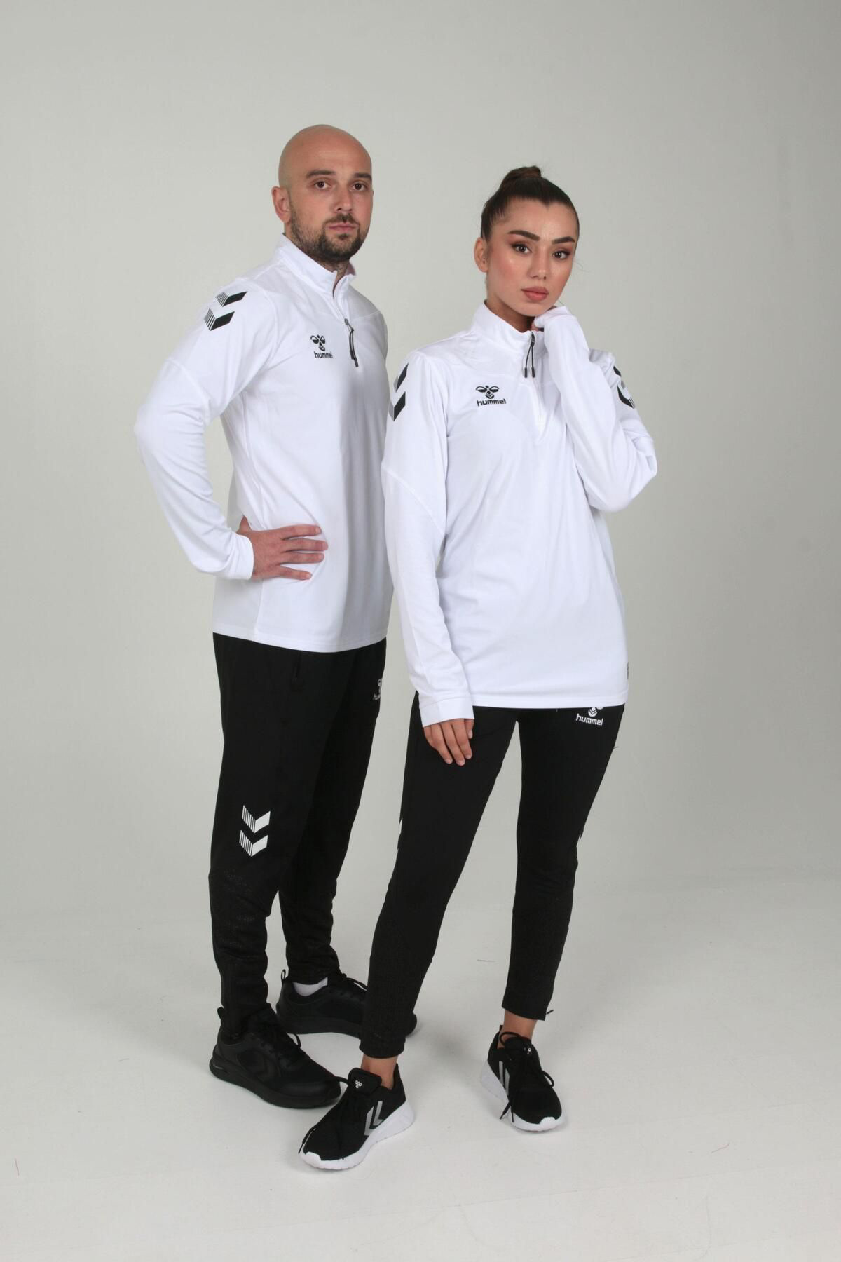 Hummel Oregon Antrenman Eşofman Üstü Beyaz