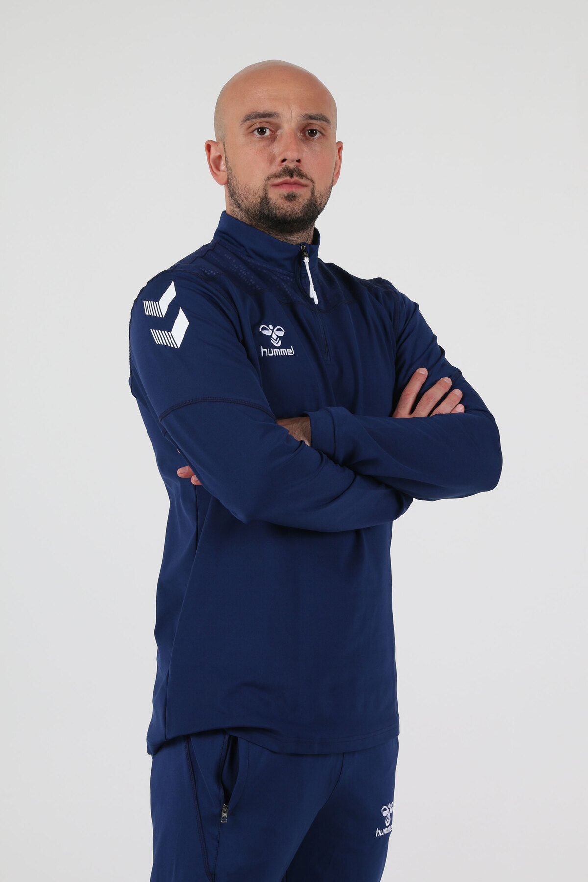 Hummel Oregon Antrenman Eşofman Üstü Lacivert