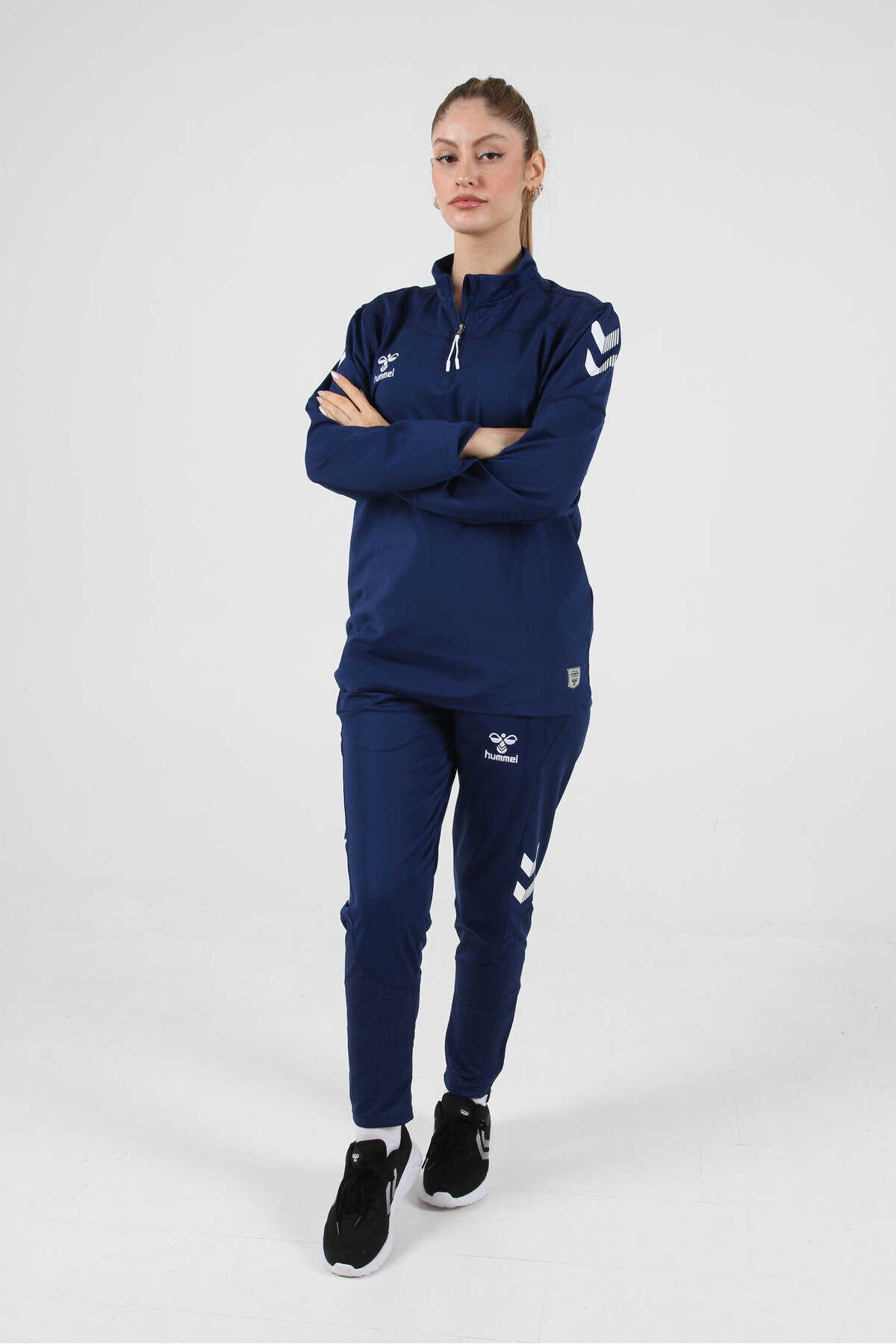 Hummel Oregon Antrenman Eşofman Üstü Lacivert