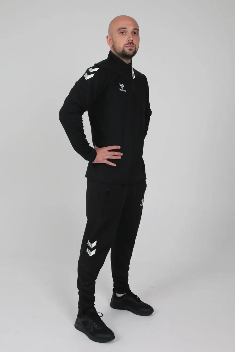 Oregon Antrenman Eşofman Üstü Siyah