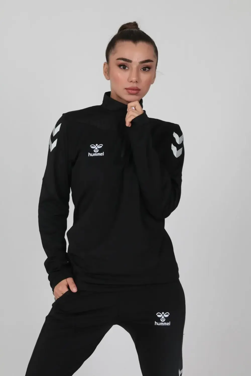 Oregon Antrenman Eşofman Üstü Siyah