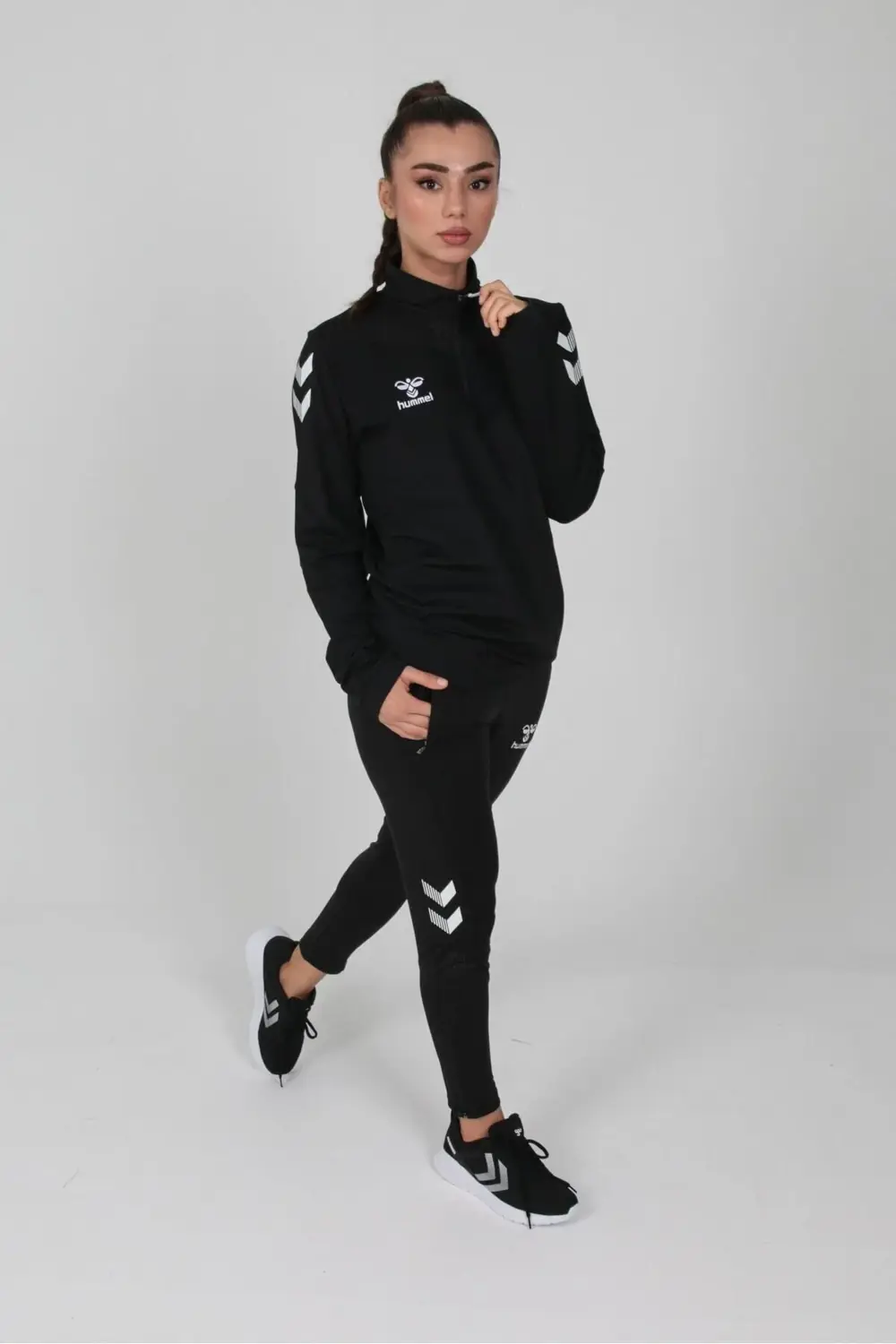 Oregon Antrenman Eşofman Üstü Siyah