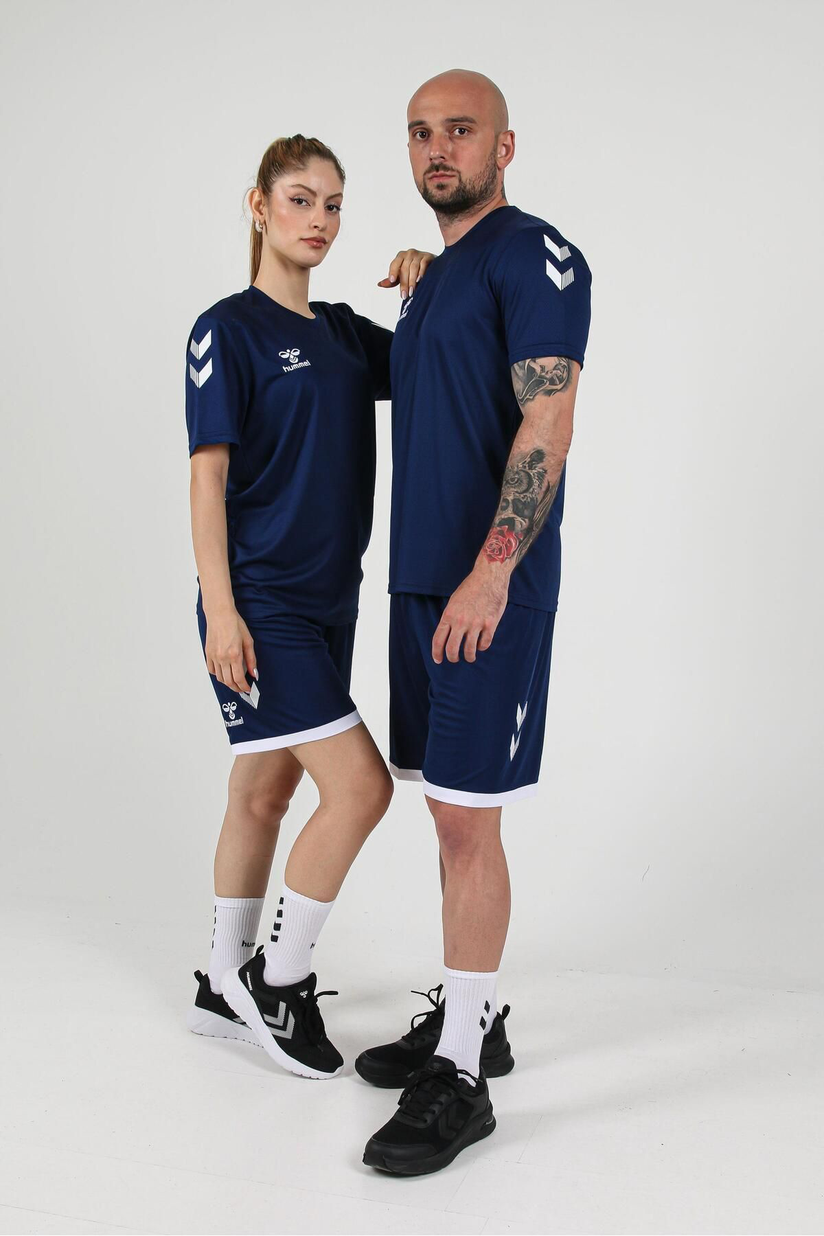 Hummel Oregon Antrenman Tişört Lacivert