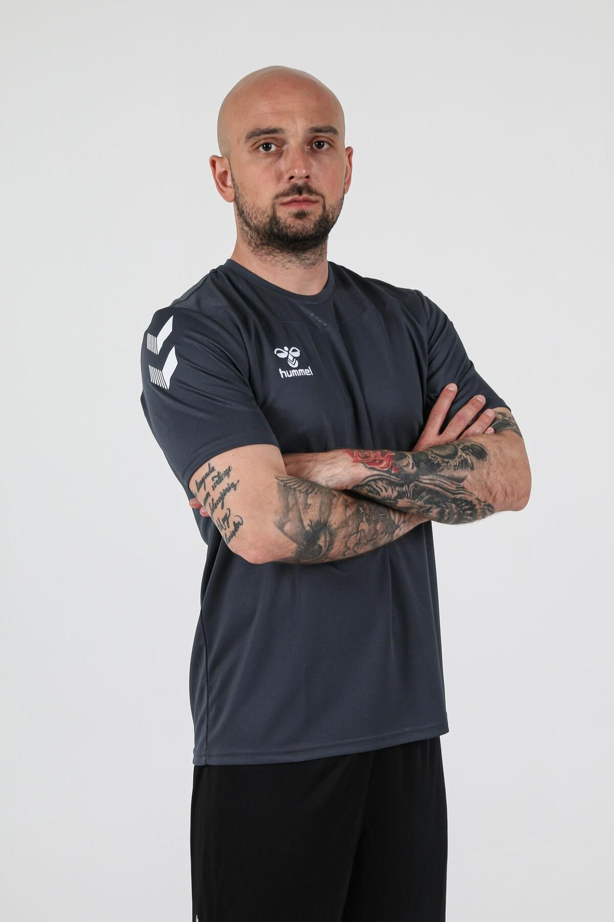 Hummel Oregon Antrenman Tişört Antrasit