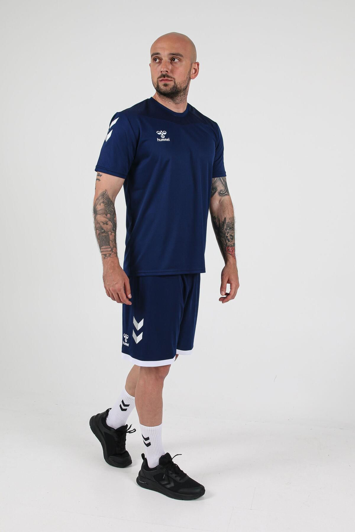 Hummel Oregon Antrenman Tişört Lacivert