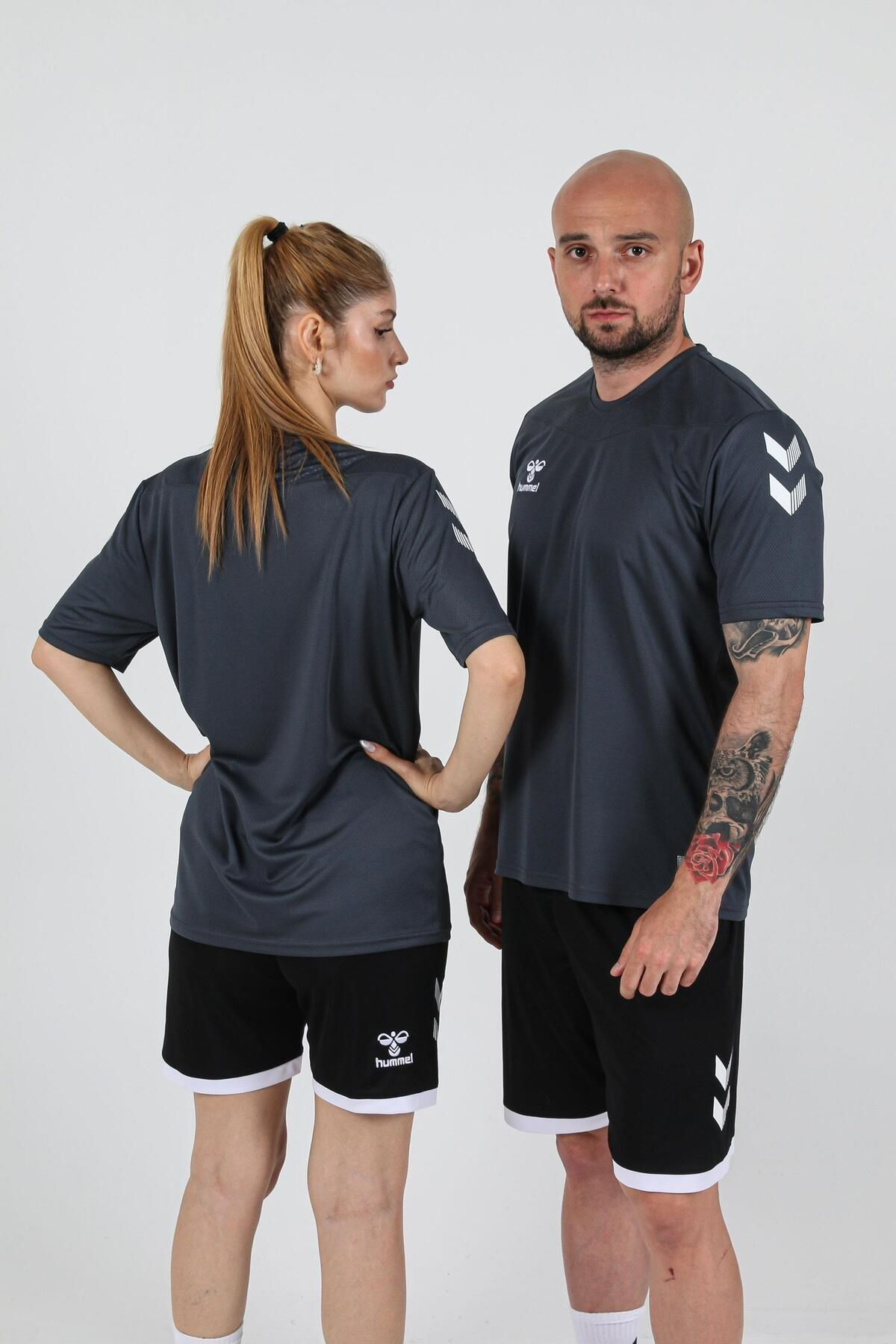 Hummel Oregon Antrenman Tişört Antrasit