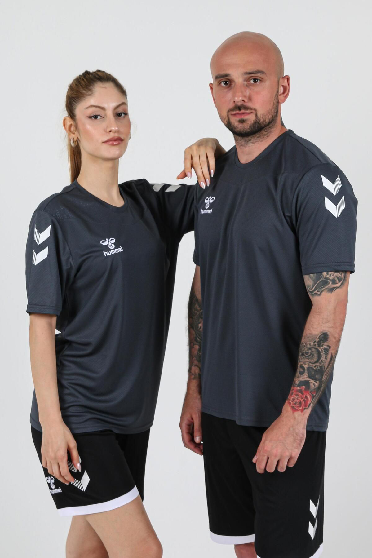 Hummel Oregon Antrenman Tişört Antrasit