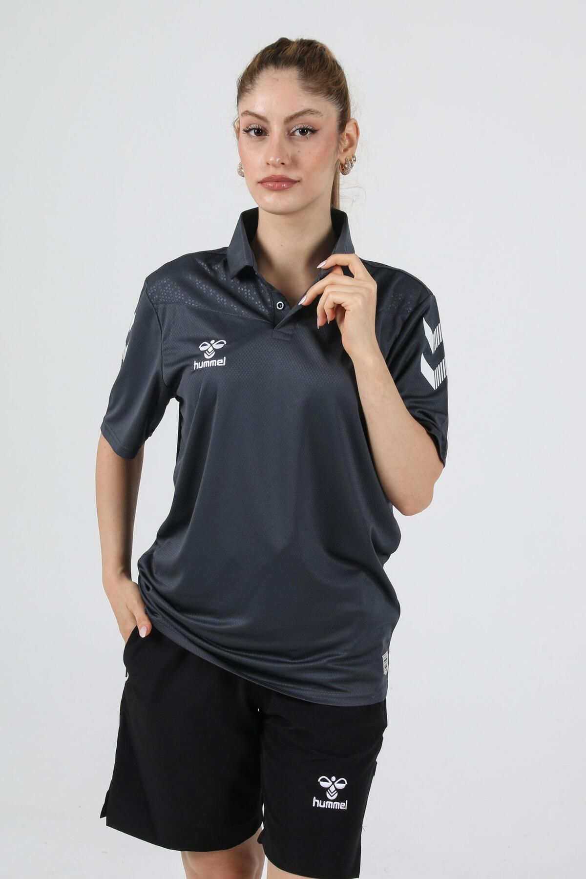 Hummel Oregon Kamp Tişört Antrasit