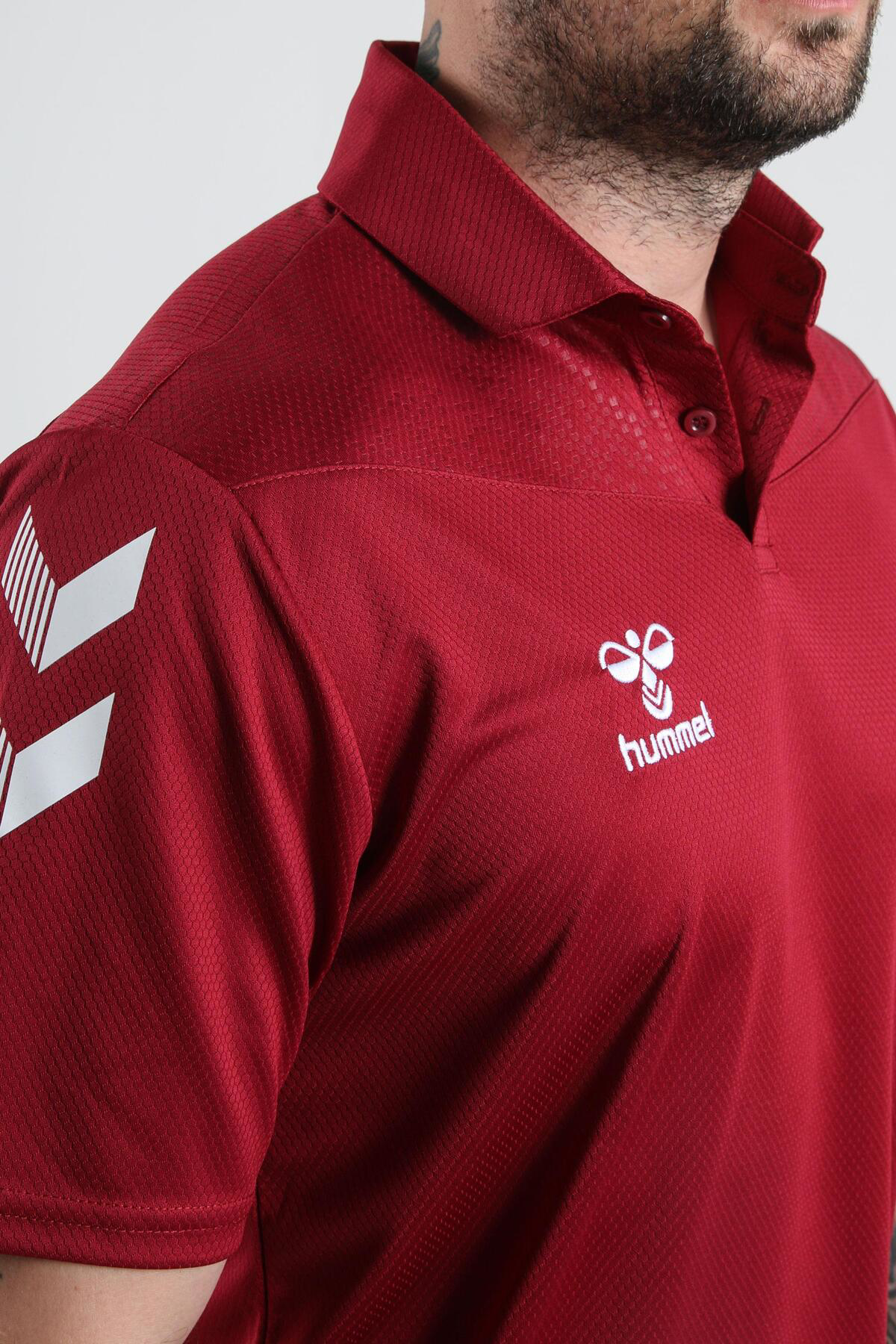 Hummel Oregon Kamp Tişört Bordo