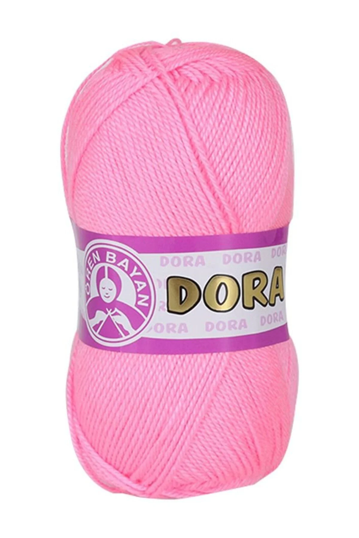 Ören Dora Örgü İpi - Açık Pembe - - 1 Adet - ( Renk Kodu : 040 )