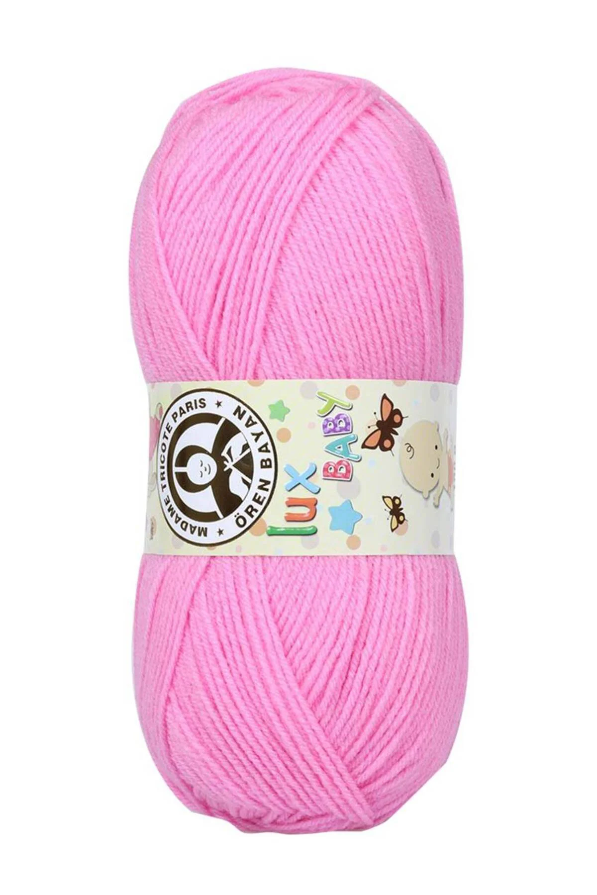 Ören Lux Baby El Örgü İpi Pembe 110