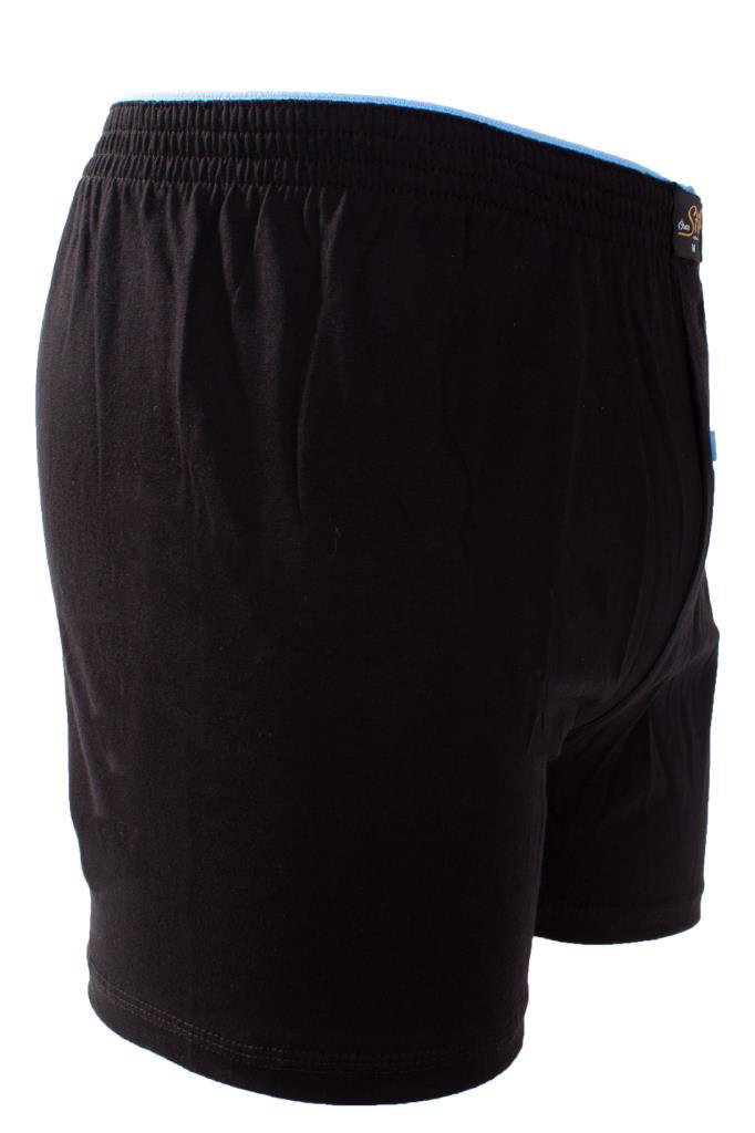 Ören Stil  44-7000 Siyah 4'Lü Paket Erkek  Havlu Bel Pamuklu Boxer