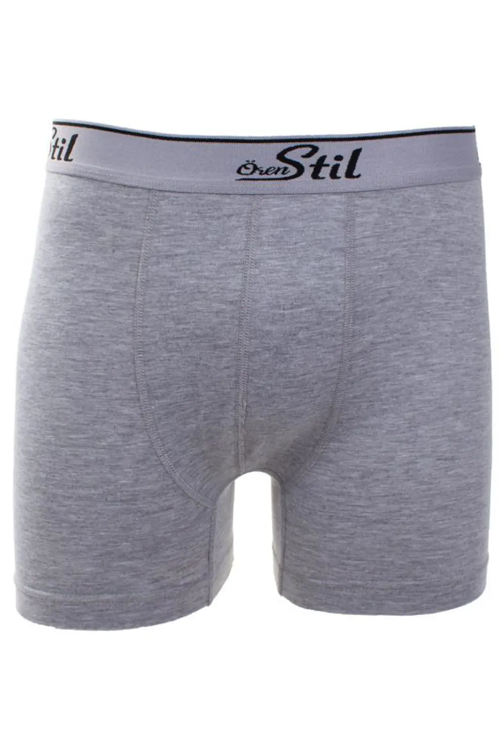 Ören Stil 44-8032 Gri 3'lü Paket Erkek Pamuklu Likralı Boxer Ören Stil 44-8032 Gri 3'lü Paket Erkek Pamuklu Likralı Boxer