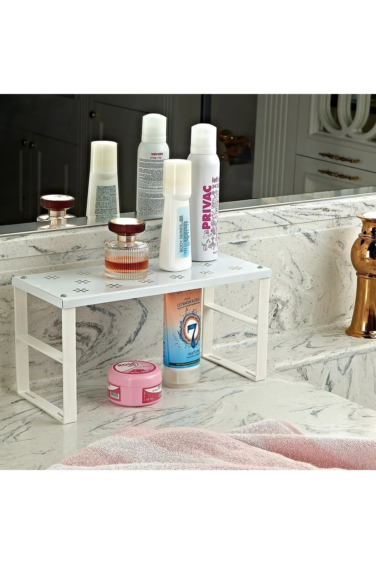 Org-02 8101 Flowers Dolap Içi Raf Düzenleyici Küçük Org-2