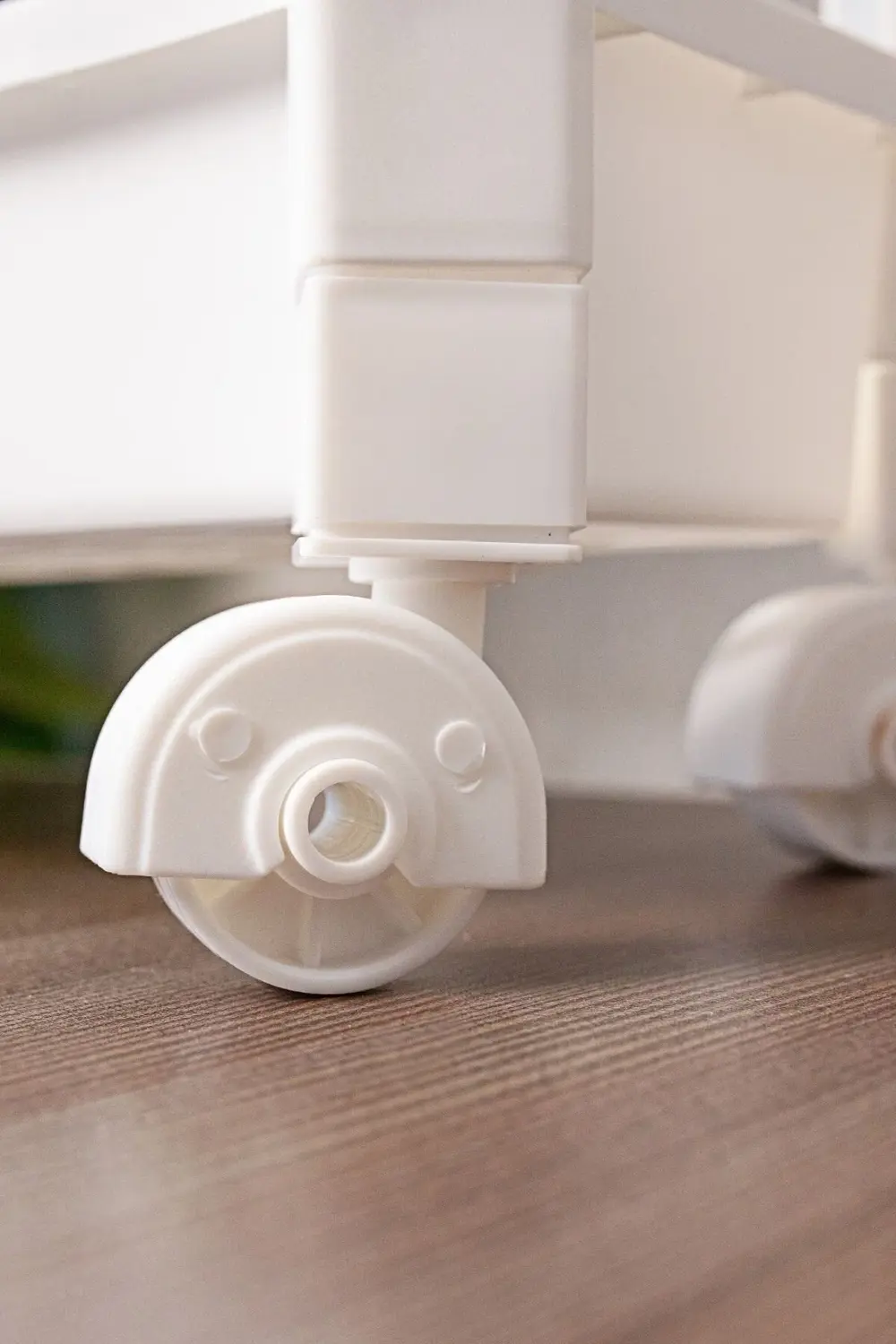 Org-67 Tekerlekli 5 Katlı Düzenleyici Organizer Raf Beyaz