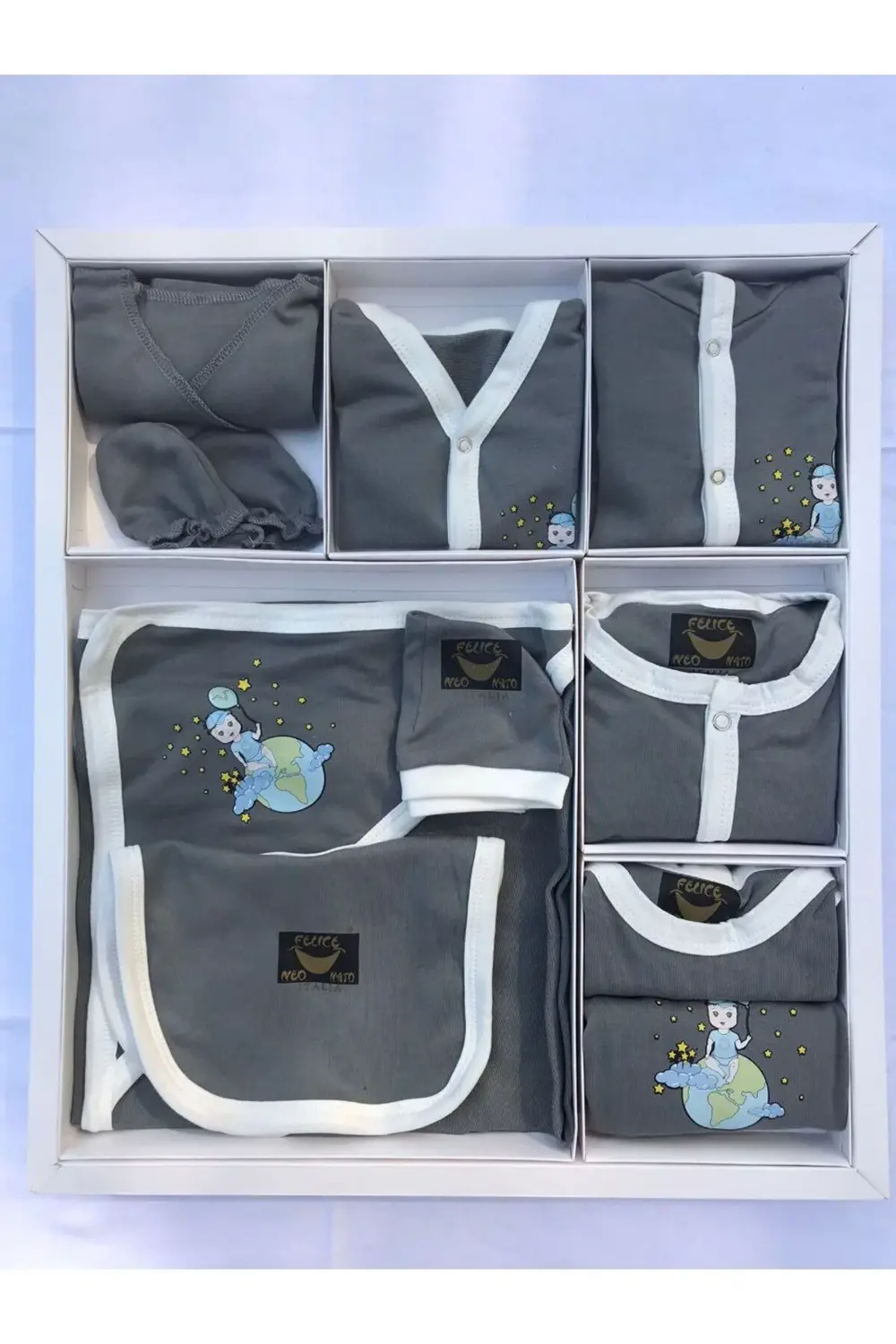 Organik 10' Lu Hastane Çıkış Seti