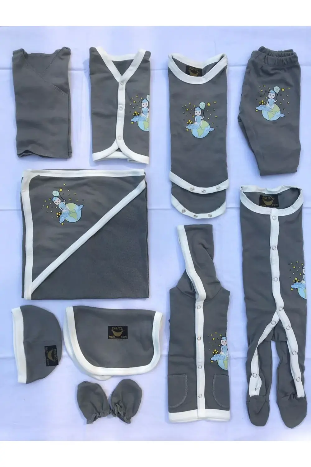 Organik 10' Lu Hastane Çıkış Seti