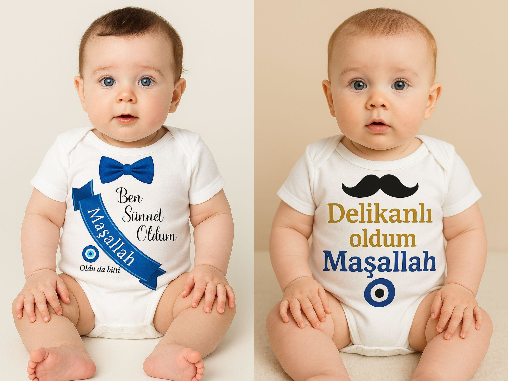 Organik %100 Pamuk Bebek Body Badi Zıbın ZBN525