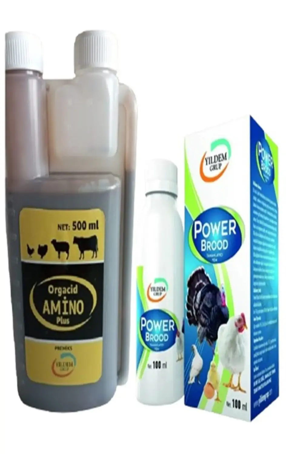Organik Aminoasit Ve Mineral 500 Ml + Power Brood 100 Ml (Muhteşe
