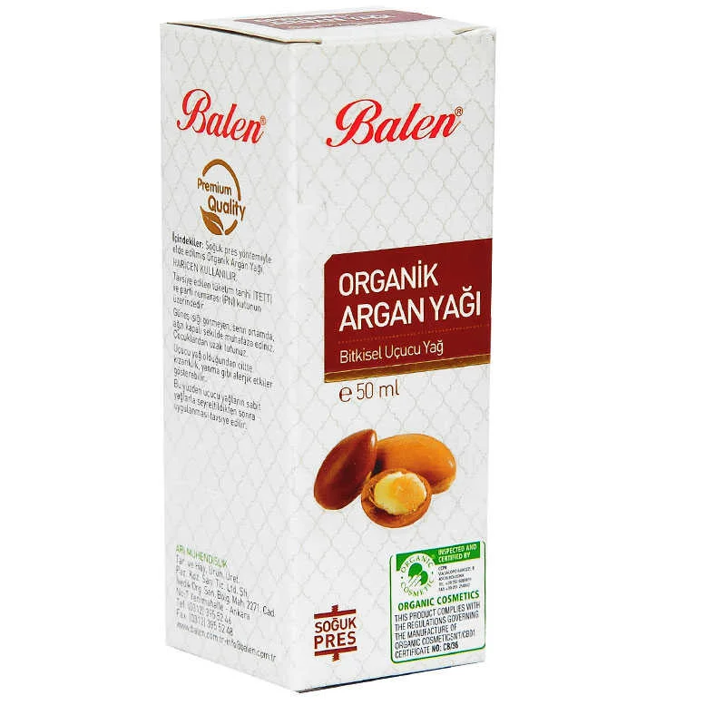 Organik Argan Yağı Soğuk Pres 50 ML Cam Şişe | Saç ve Cilt Bakımı Fiyatı, Yorumları ve Özellikleri