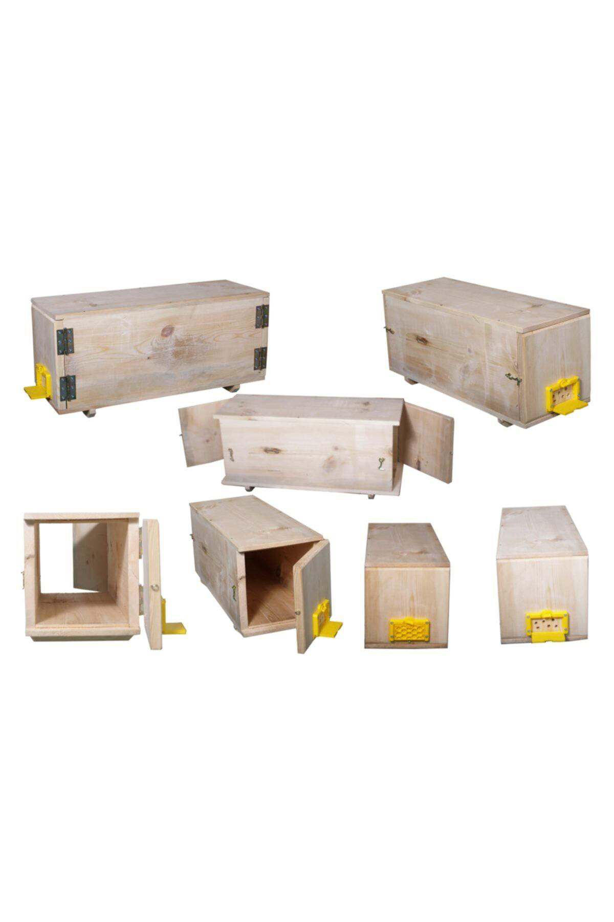 Ahşap Organik Bal Üretimi İçin Karakovan Arı Kovanı