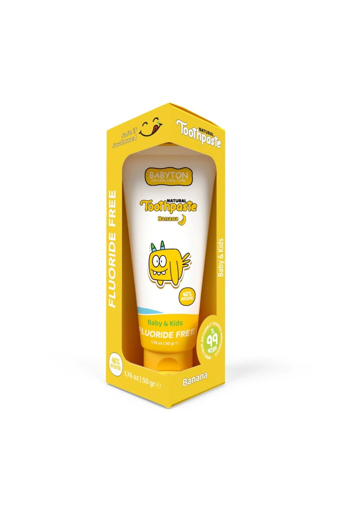 Organik Doğal Muz Aromalı Diş Macunu 50 Gr