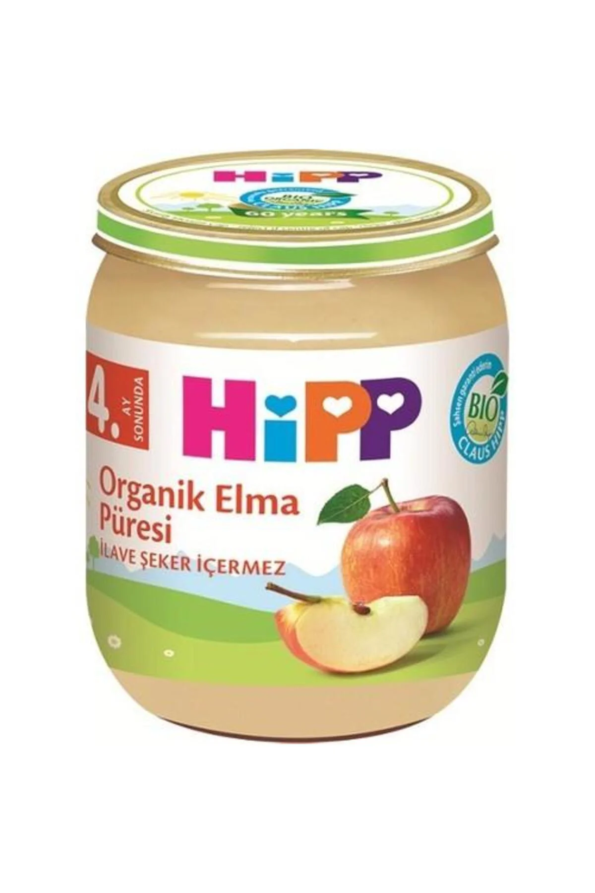 Organik Elma Püresi 125 Gr