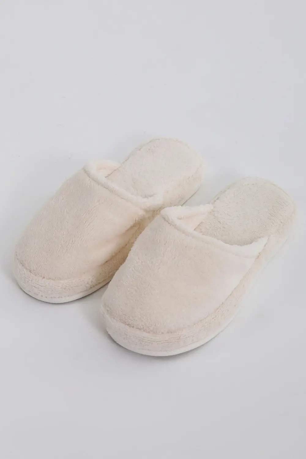 Organik Erkek Spa Terlik Ekru