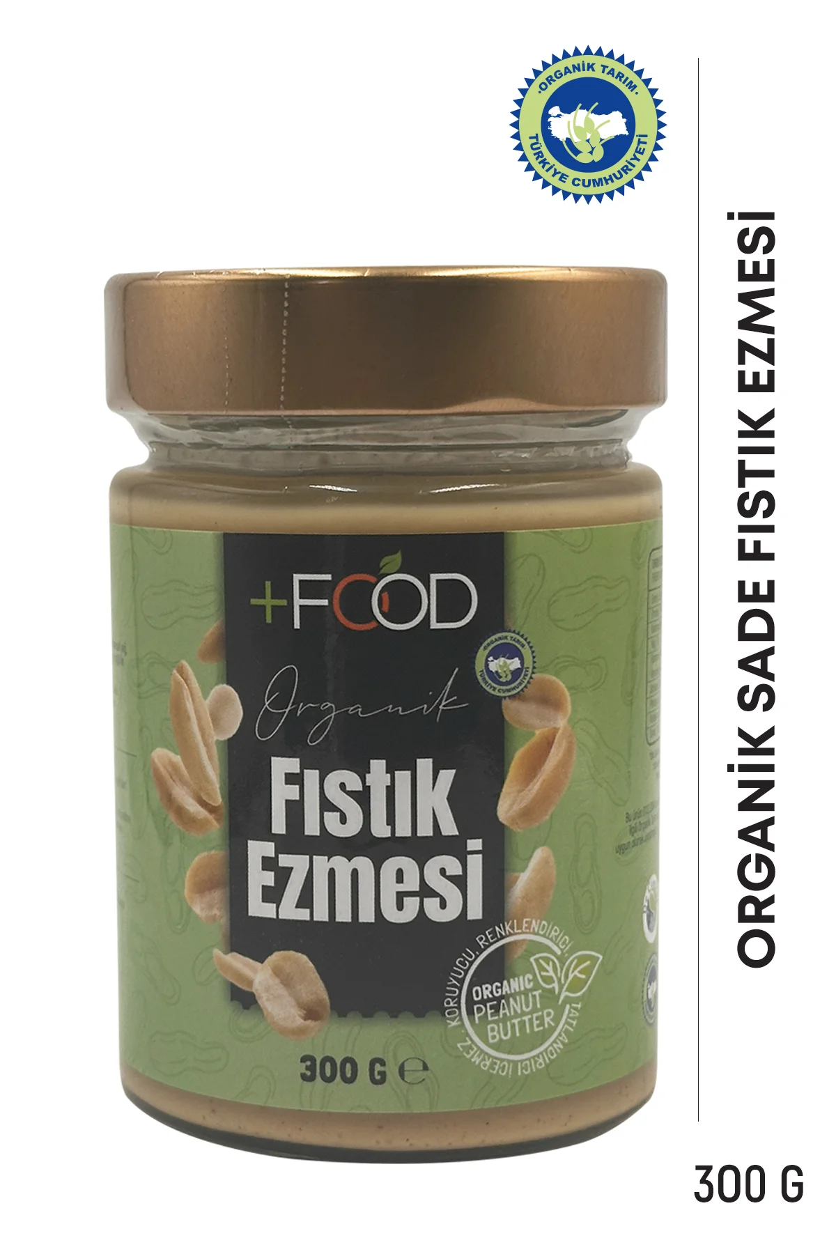Organik Fıstık Ezmesi 300 G