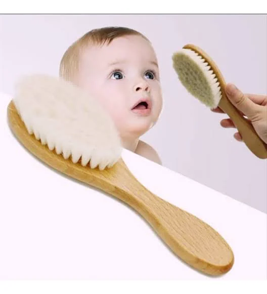 Organik Keçi Kılı Bebek Banyo Tarağı